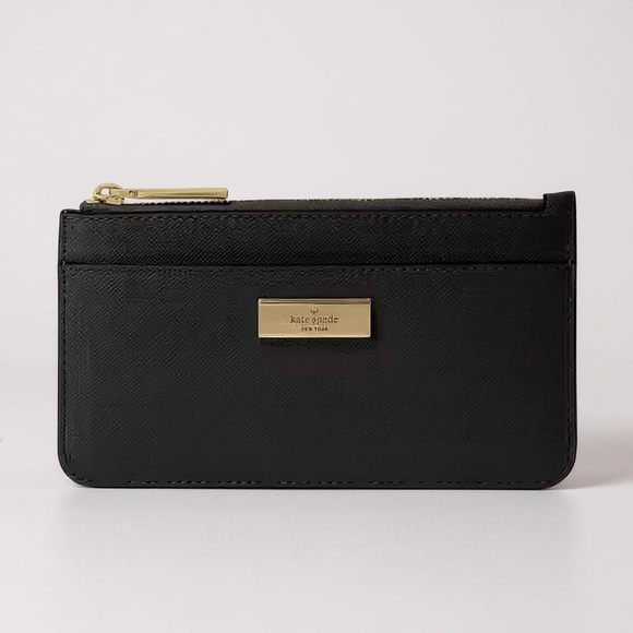 Kate Spade Kenzie Limited Edition Card Holder - Black - NWT - Picture 1 of 8